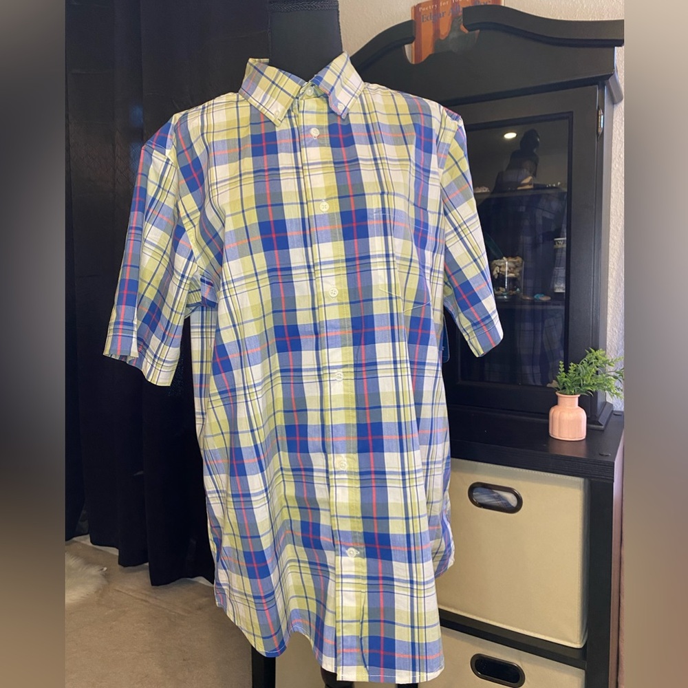 George Poplin Button Down